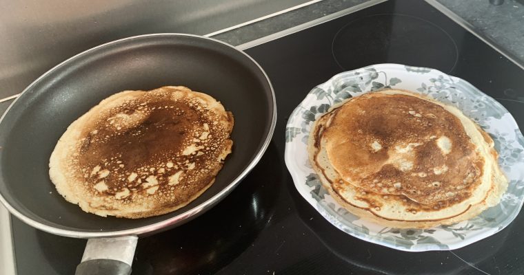 Oat protein pancakes